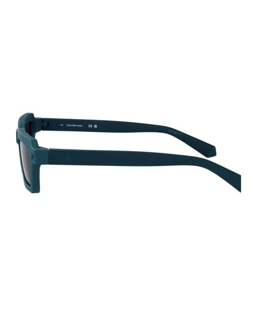 Calvin Klein Blue Injected Sunglasses