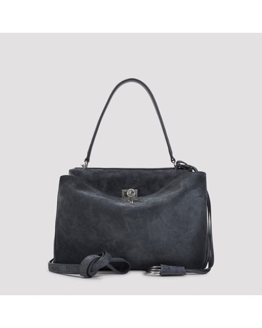 Balenciaga Black Rodeo Top Handle S Handbag