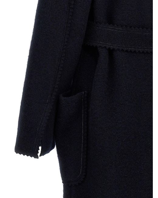 Max Mara Black 'Jene' Coat