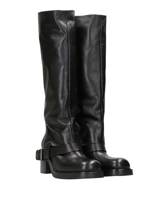 Elena Iachi Black Boots
