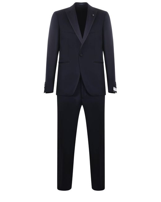 Tagliatore Blue Tuxedo Anzug