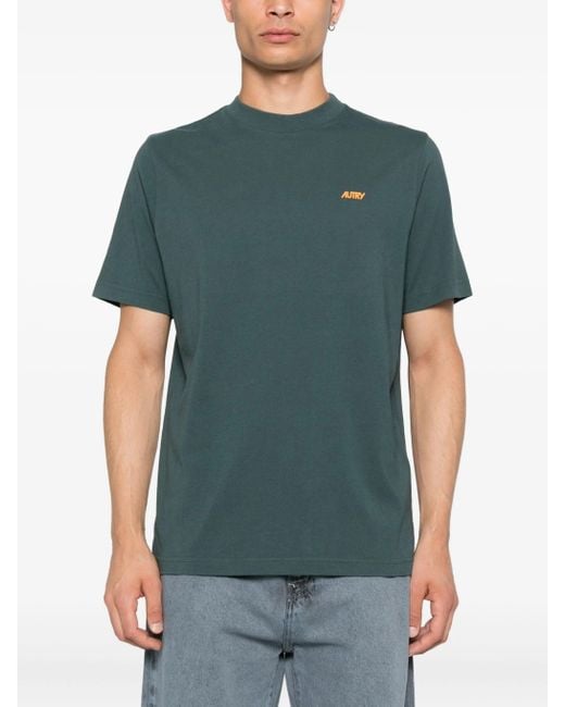 Autry Green T Shirt Main Cotton Conifer