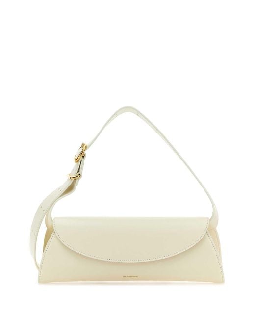 Jil Sander Natural Leather Card Holder