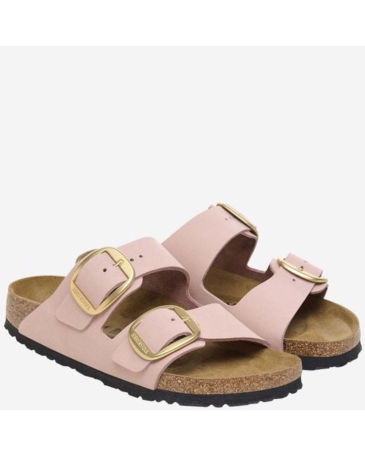 Birkenstock Pink Big Buckle Sandals