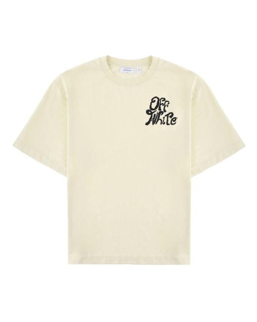 Off-White c/o Virgil Abloh White T Shirt Con Logo