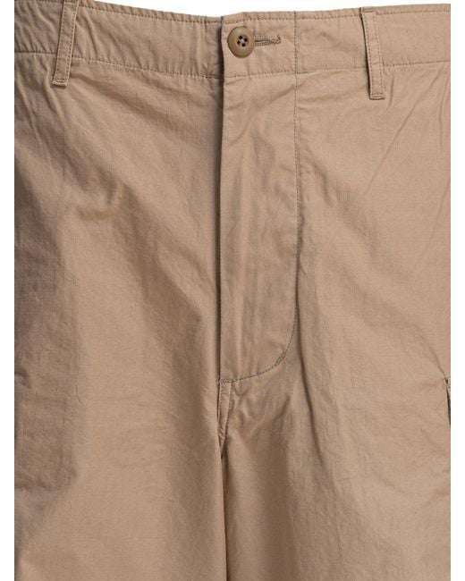 Beams Plus Stralen Plus Broek in het Natural voor heren