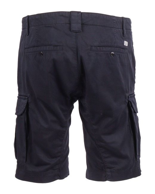 C P Company Blue Bermuda Cargo