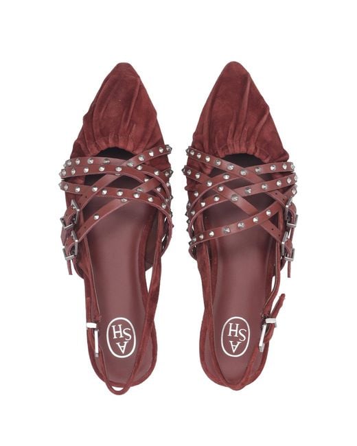 Ash Red Sandals