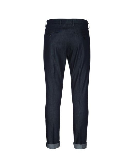 Dondup Blue Pantalone for men