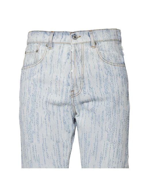 MSGM Bericht Jeans in het Gray
