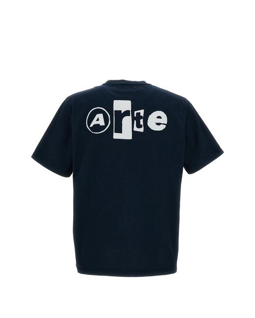 Arte' White Back Collage T Shirt
