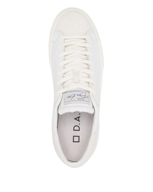 Date Datum. Hill Low Basic in het White voor heren