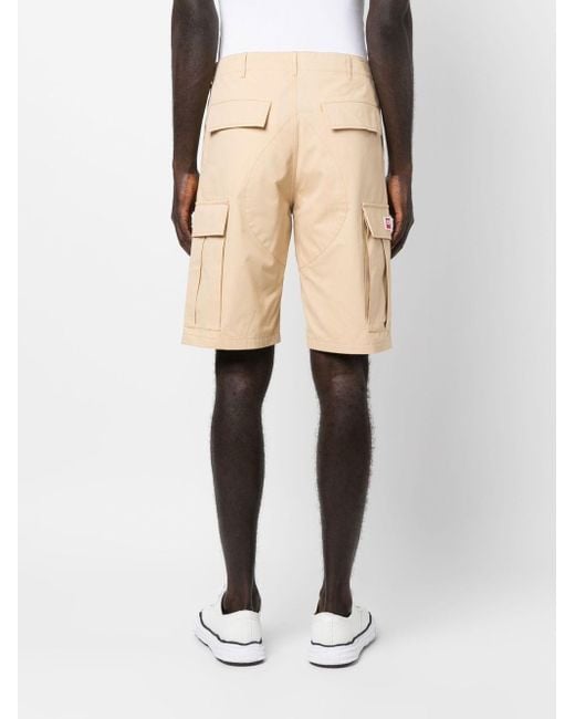 KENZO Blue Cargo Workwear Short for men