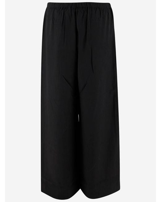 By Malene Birger Black Cabello Wide Leg Pants