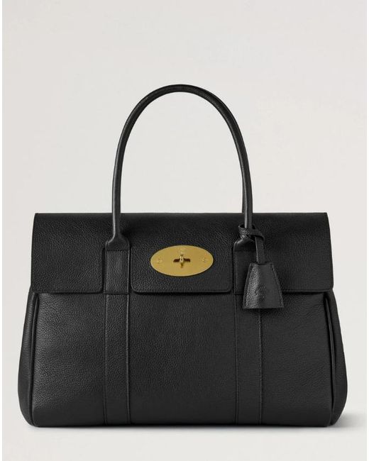 Mulberry Black Bayswater Small