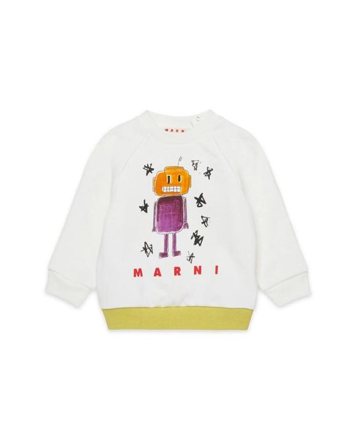 Marni White Sweatshirt