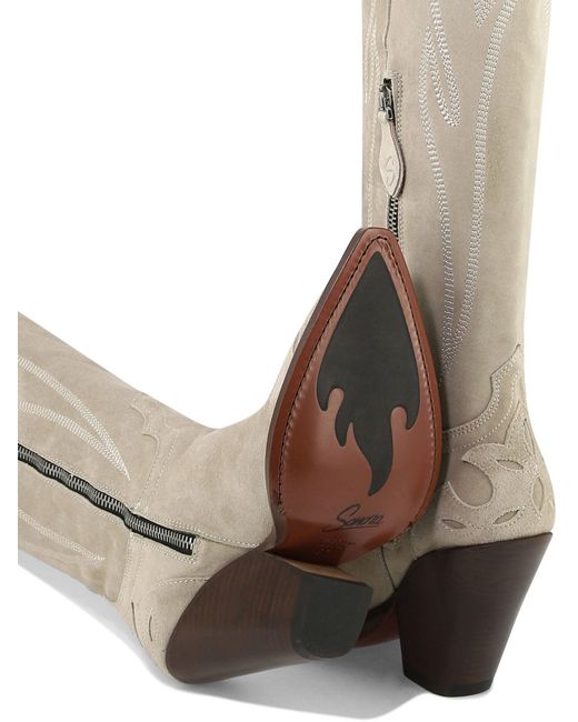 Bottes de "Melrose" Sonora Boots en coloris White