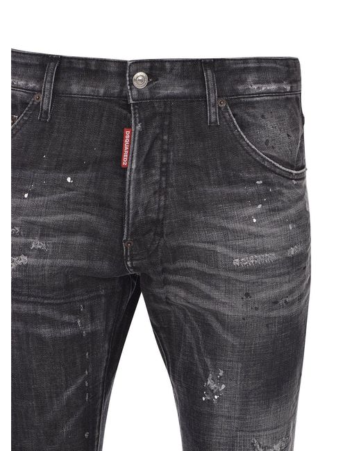 DSquared² Jeans Zwart in het Gray