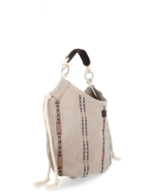 Isabel Marant Natural Mini Tote Handbag