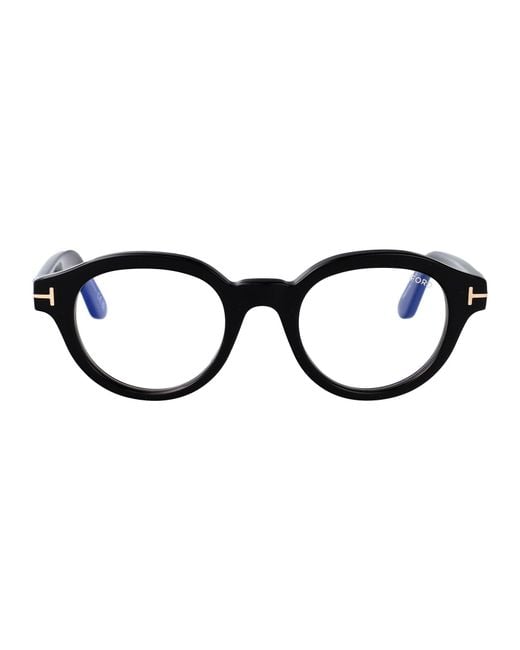 Tom Ford Black Ft6037-B 001 Acetate Optical