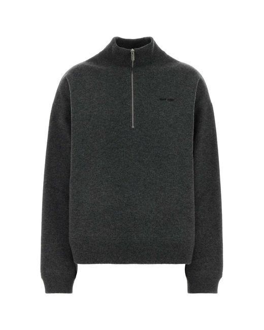 Miu Miu Black Dark Cashmere Sweater