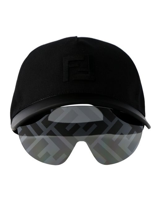 Fendi Zonnebril Fe40022 U 02 C in het Black voor heren