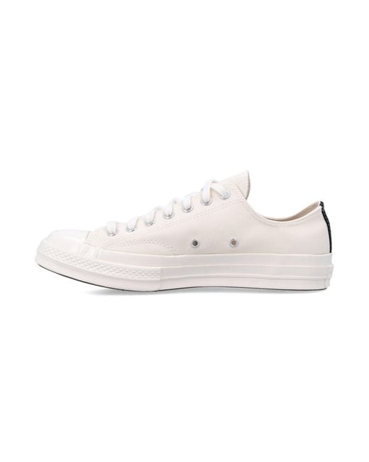 Comme des Garçons Pink Comme Des Garçons Play Converse Sneakers Cotton Sole