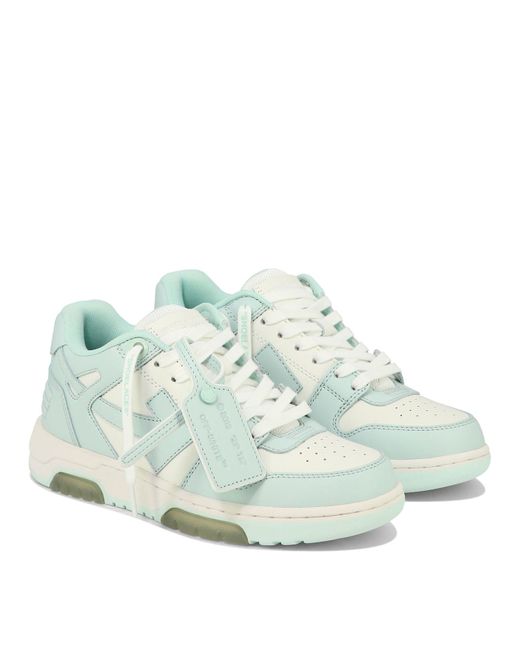 Off-White c/o Virgil Abloh Green "Out Out Of Office" Sneakers