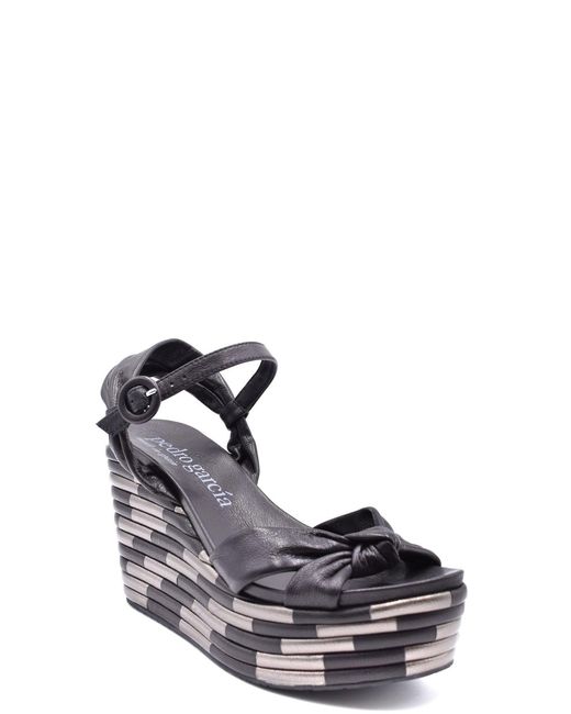 Pedro Garcia Black Sandals