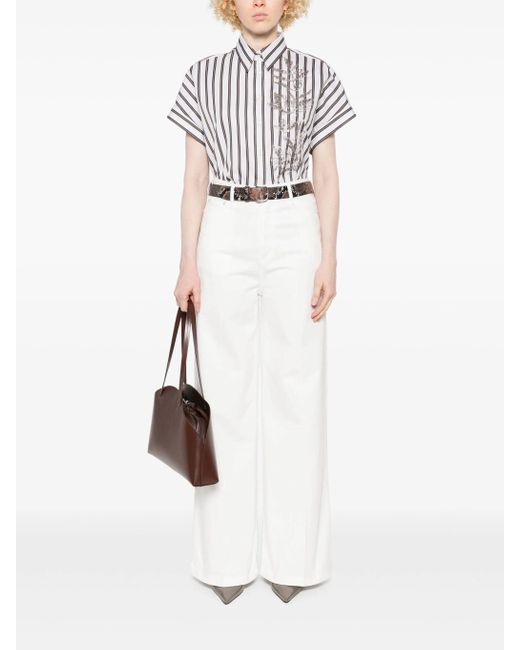 Officine Generale White I'M Not Going Anywhere