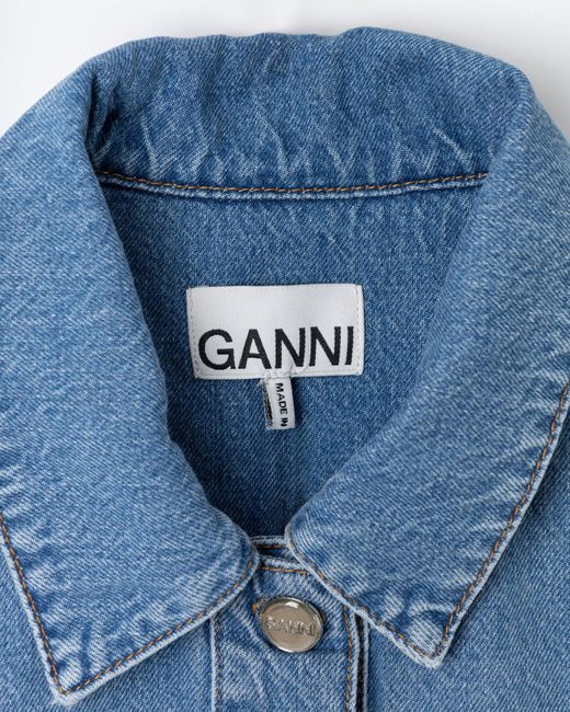 Ganni Jurken in het Blue