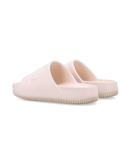 Nike Pink Calm Slides