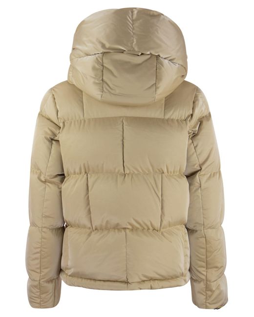 Brielin chaqueta con capucha K-Way de color Natural