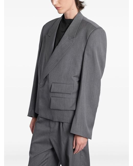 Entire studios Black Book Blazer Graphite