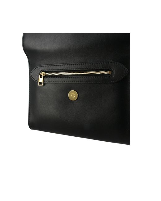 Alexander McQueen Black Leather Handbag