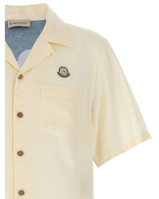 Moncler X Mercedes Benz por Nigo Shirt Moncler Genius de hombre de color White