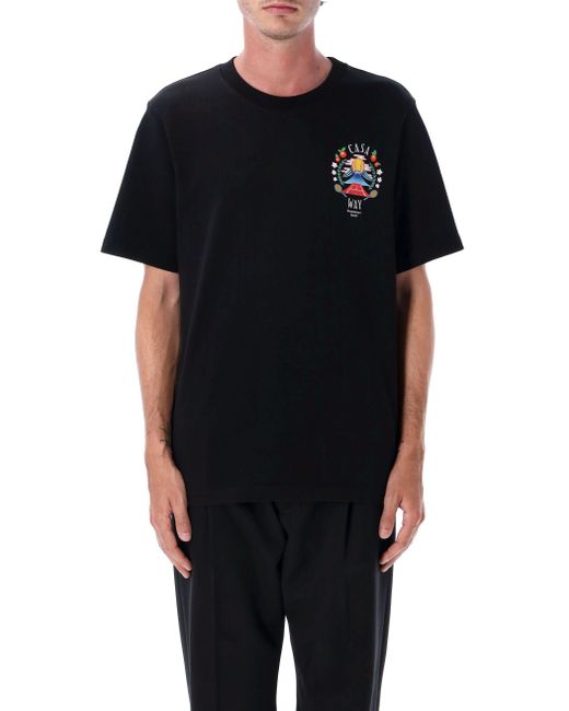Casablanca T -Shirts und Polos schwarz in Black für Herren