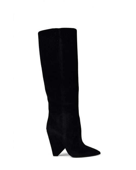 Saint Laurent Black Niki Boots