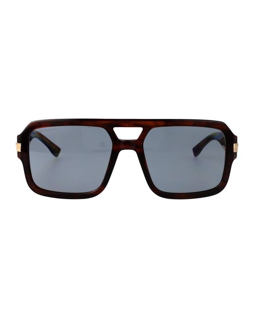 DSquared² Black Horn Acetate Sunglasses
