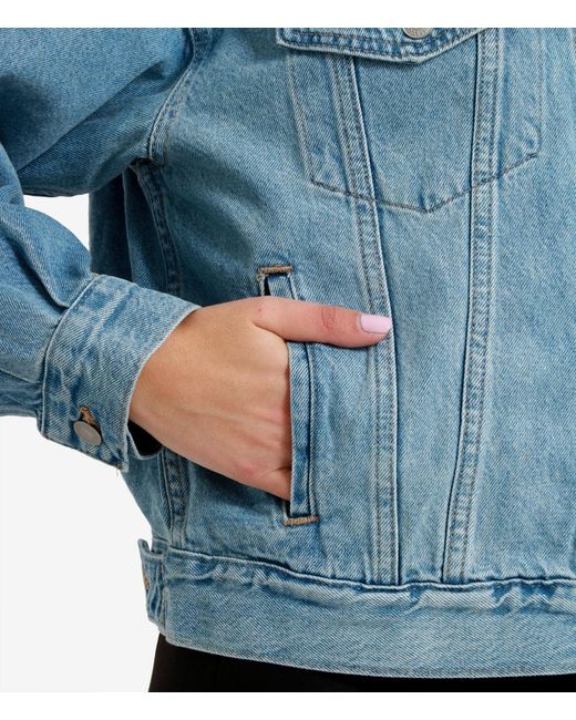 Levi's Jassen Lichte Denim in het Blue