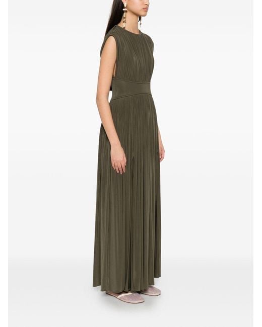 Zimmermann Green Luna Column Dress