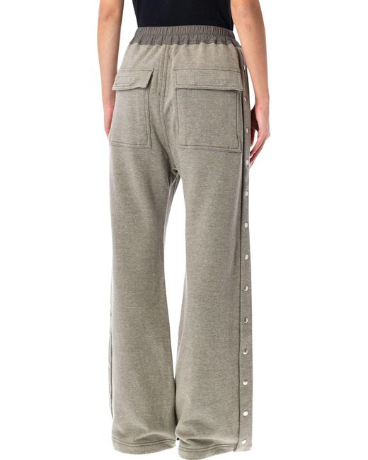 Rick Owens Gray Drkshdw Melange Pusher Pants