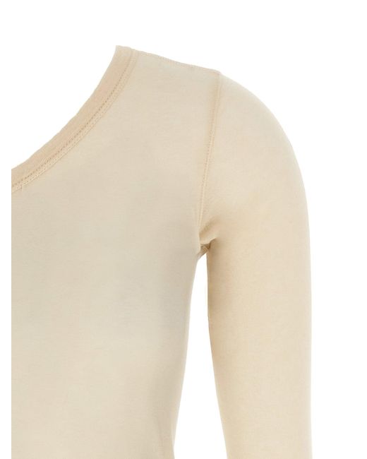 Rick Owens White 'Ziggy' Top