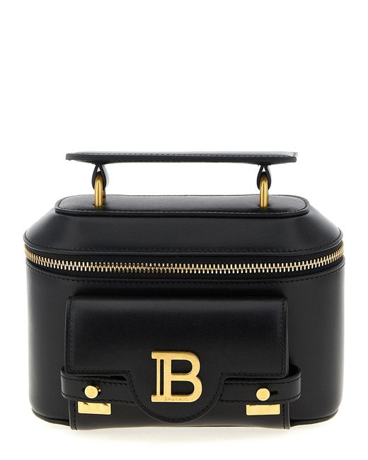 Balmain Black 'B Buzz Eitelkeit' Handtasche