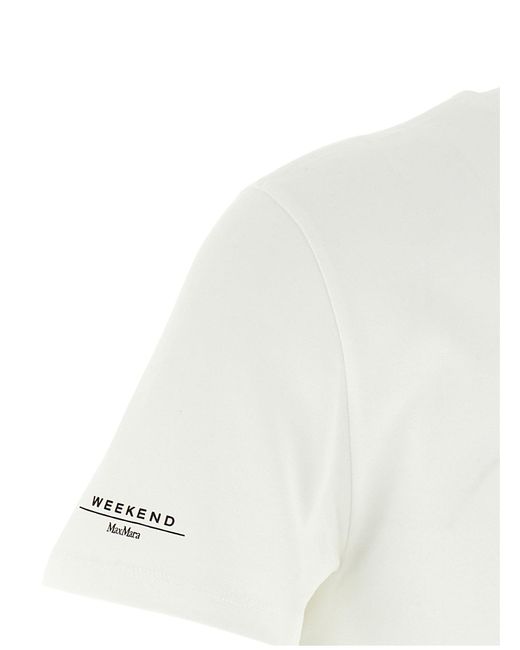 Weekend by Maxmara 'guglia' T -shirt in het White