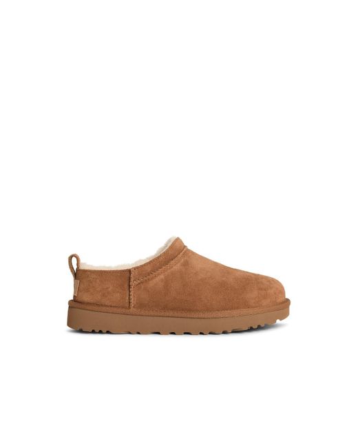 Bottes de daim de châtaignier «Micro» classique Ugg pour homme en coloris Brown