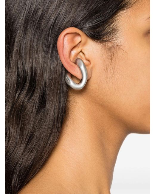Panconesi White Catena Small Ear Cuff