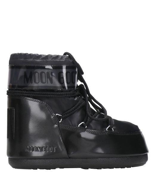 Moon Boot Black Mondstiefel Stiefel schwarz