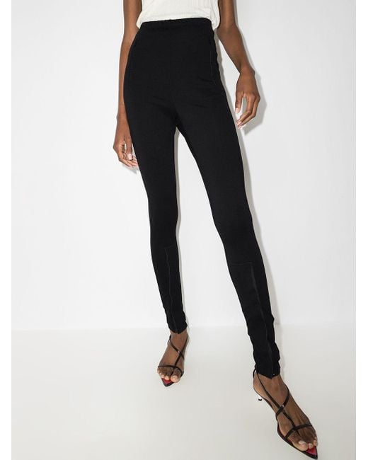 Wardrobe NYC Black X Browns 50 Zip Cuff Leggings