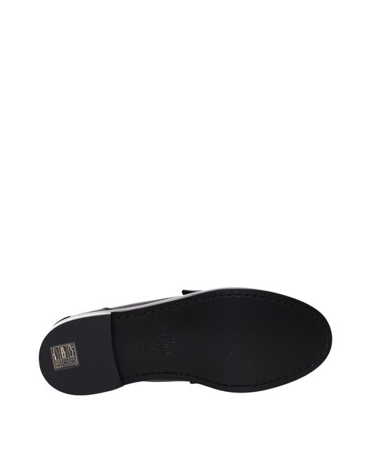 Fendi Black Mocassini Donna Pelle Nero for men